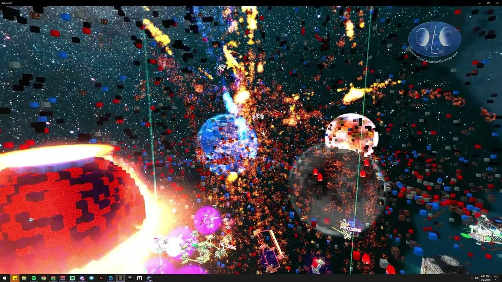 OLC Space Game / Beyond Human SOL key art